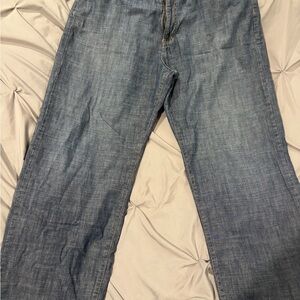 Calvin Klein Blue Relaxed Fit Jeans